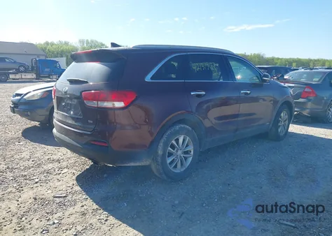 2017 Kia Sorento 2.4L Lx from USA, damaged, VIN 5XYPGDA33HG267794
